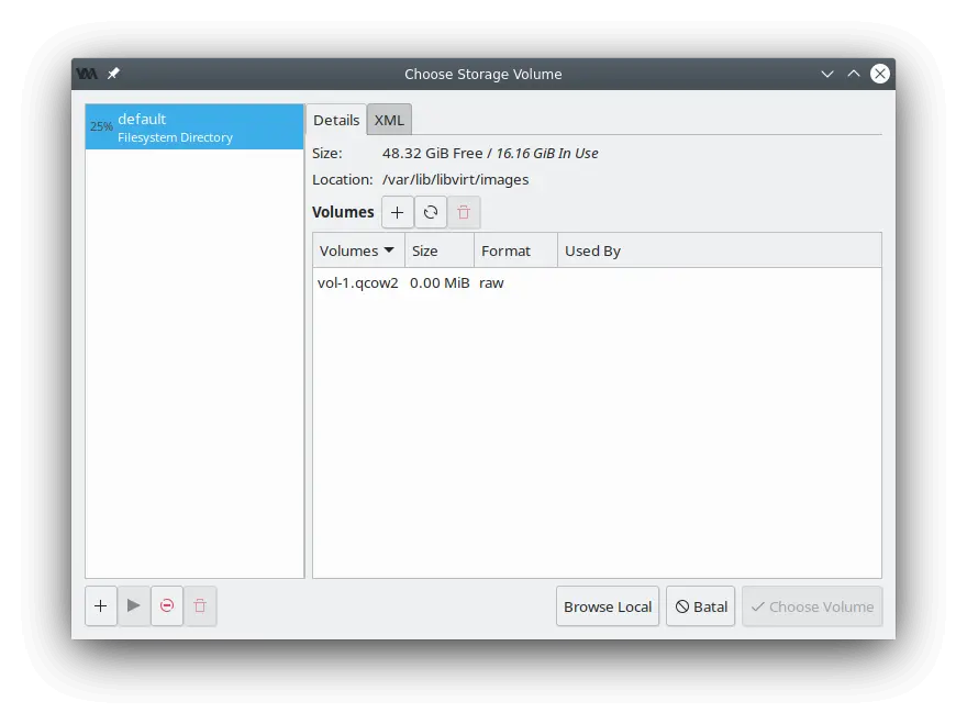 Storage Volume